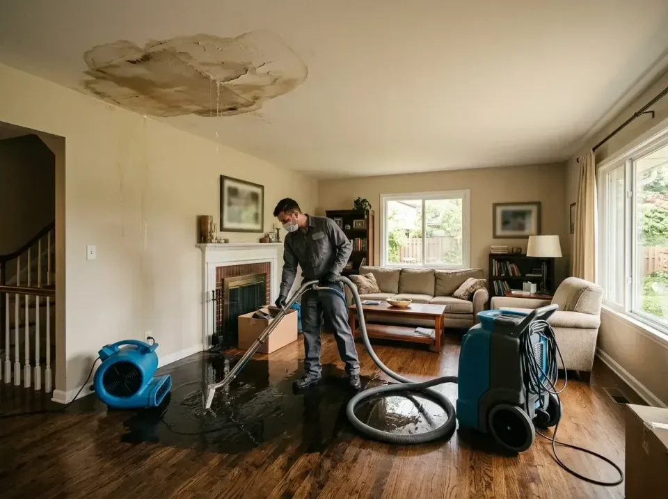attic-pipe-burst-ceiling-drip-008 — frequently asked questions, Water Damage Restoration & Carpet Care in Williamsville, NY